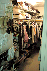 Master Walk-in Closet